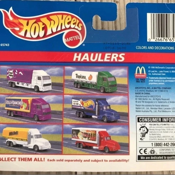 Vintage 1996 McDonalds Hauler - Picture 2 of 2